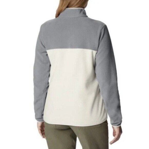 Columbia Women XS Benton Springs Half Snap Pullover Sweater Fleece Sweatshirt - Picture 5 of 5